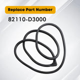 Driver Side Front Door Weatherstrip Seal for Hyundai Tucson 2016-2021 – product image 4