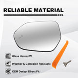 Driver Side Heated Mirror Glass with BSM for 2019-2024 Toyota Camry Corolla LH – product image 2