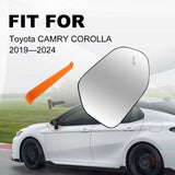 Driver Side Heated Mirror Glass with BSM for 2019-2024 Toyota Camry Corolla LH – product image 6