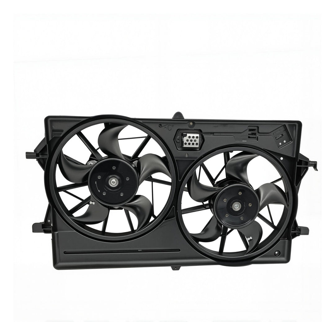 Dual Radiator Cooling Fan Assembly for 2000-2004 Ford Focus 2.0L