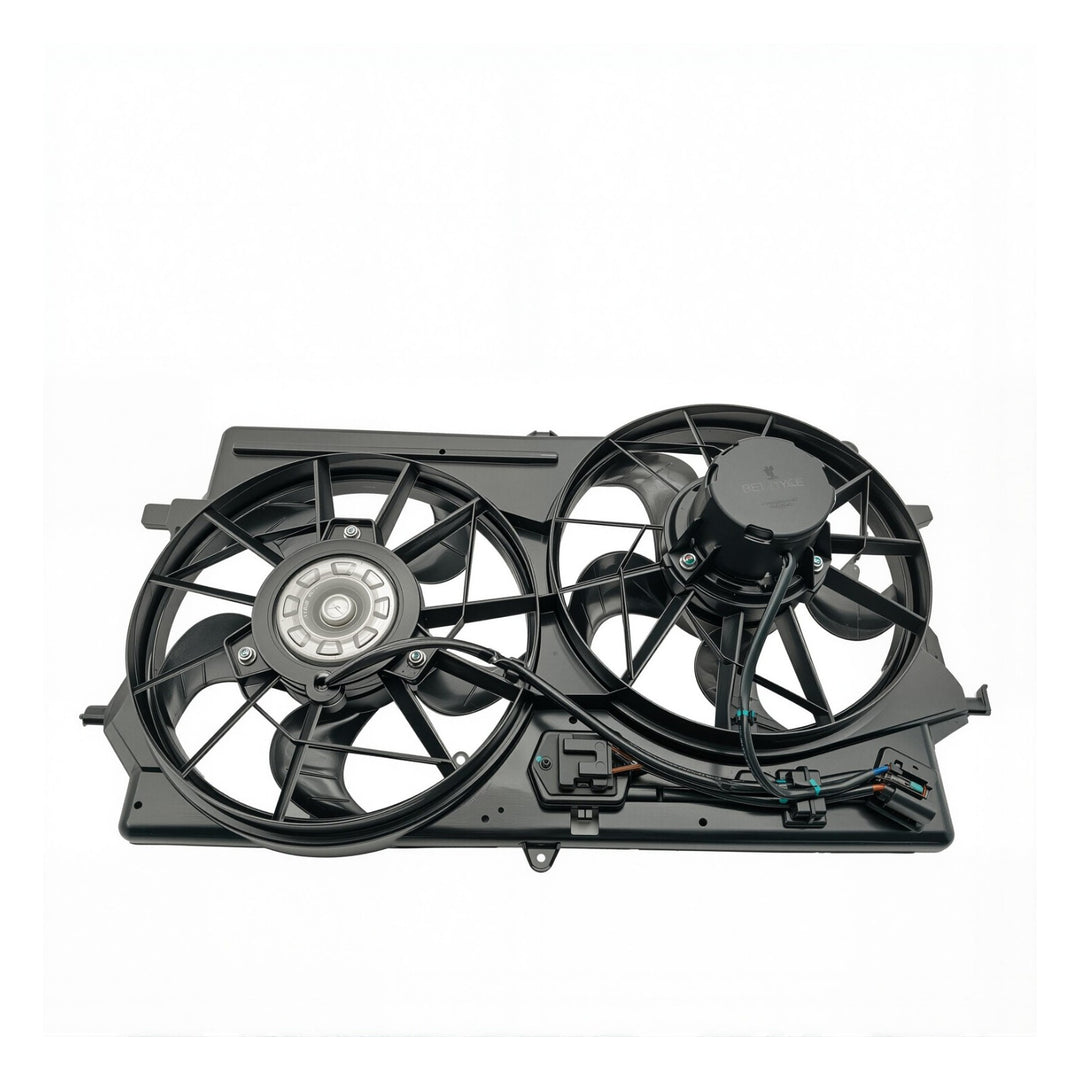 Dual Radiator Cooling Fan Assembly for 2000-2004 Ford Focus 2.0L