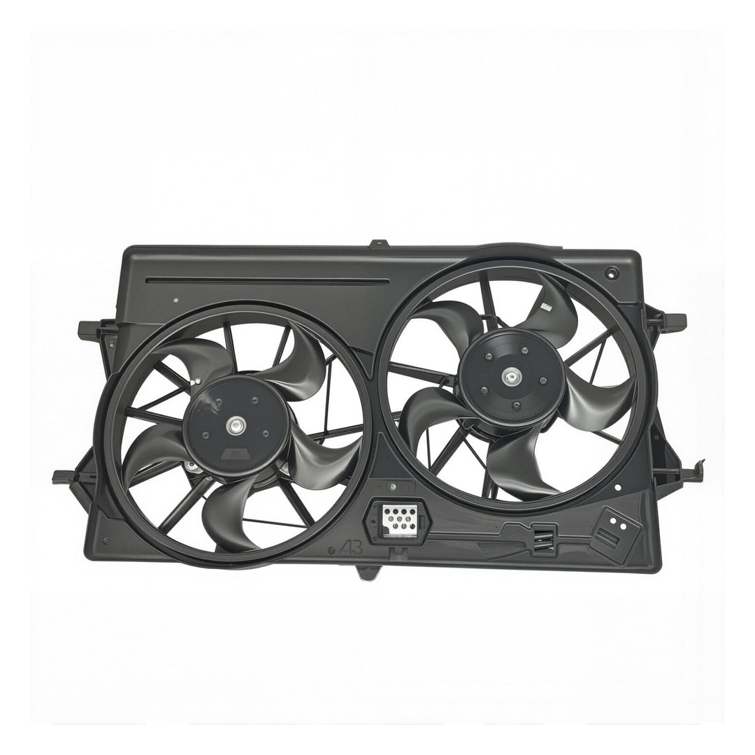 Dual Radiator Cooling Fan Assembly for 2000-2004 Ford Focus 2.0L