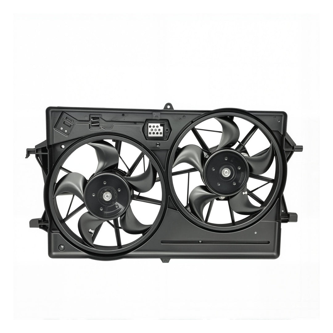 Dual Radiator Cooling Fan Assembly for 2000-2004 Ford Focus 2.0L