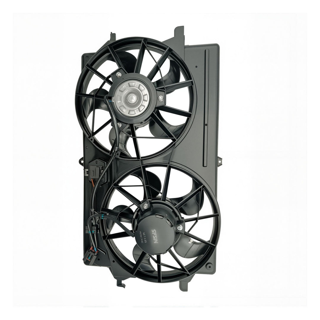 Dual Radiator Cooling Fan Assembly for 2000-2004 Ford Focus 2.0L