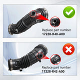Engine Air Intake Hose with Clamps for Honda Accord 2008 2009 2010-2012 L4 2.4L – product image 2