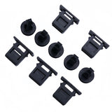 Engine Cover Bulkhead Retainer Clips, 10 Pieces, for Honda Pilot, Passport, Ridgeline, Odyssey