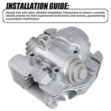 Engine Cylinder Head without EGR for Yamaha TTR125 2000-2022 – product image 3