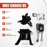 Engine Mount Kit with Transmission Mount for Toyota Corolla 2.0L 2019-2021 – product image 2