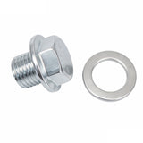 Engine Oil Drain Plug with Washer, 3 Pieces, for Honda and Acura