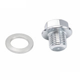 Engine Oil Drain Plug with Washer, 3 Pieces, for Honda and Acura