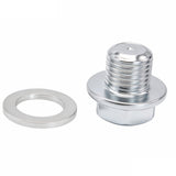 Engine Oil Drain Plug with Washer, 3 Pieces, for Honda and Acura