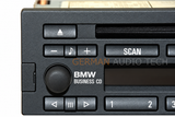 2qty Set BMW Business CD Player CD43 Radio Screw Door Covers 65126907824