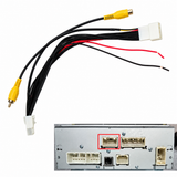 16-Pin Backup Reverse Camera Harness for 2012-2015 Toyota Scion Subaru 6.1"