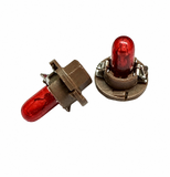 2qty Red OSRAM 12V 1.5W Twist Cap Light Bulbs Laps for Mercedes-Benz OEM