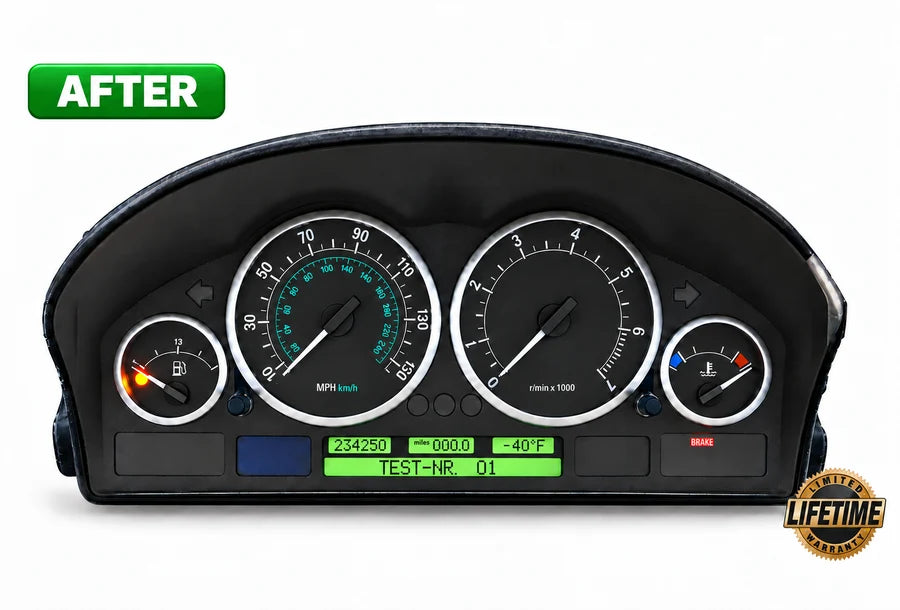 Instrument Cluster LCD and Ribbon Cable for 2002-2004 Land Rover Range Rover L322
