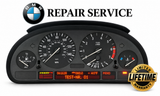 REPAIR SERVICE for BMW E38 E39 E53 X5 INSTRUMENT SPEEDOMETER CLUSTER PIXEL DISPLAY