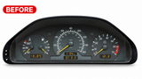 Pixel Display Repair Service for Mercedes-Benz W202 W208 W210 Instrument Speedometer Cluster