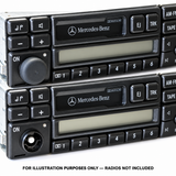 New Volume Power Knob for Mercedes Becker BE1492 BE1692 BE2210 Cassette Radio Q4820112