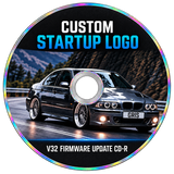 Provide Your Own Startup Image - Custom BMW V32 Navigation Firmware Software Update CD E38 E39 E46 E53 MINI