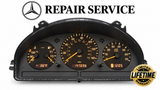 Repair Service for 1998-05 Mercedes-Benz W163 ML320 ML500 Speedometer Instrument Cluster