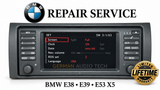 LCD REPLACEMENT SERVICE for BMW E38 740 E39 M5 E53 X5 16:9 WIDE SCREEN NAVIGATION MONITOR