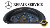 Display Repair Service for 2001-04 Mercedes-Benz W203 Instrument Speedometer Cluster