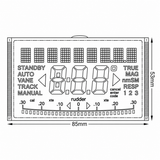 LCD Display Screen for Raymarine Autopilot SmartPilot ST6001 E12098 E12100