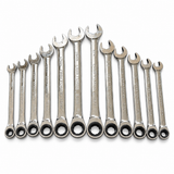 CRAFTSMAN 12pc SAE Metric Ratcheting Combination Wrench Set 99901