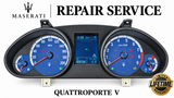 Repair Service for 2004-2012 Maserati Quattroporte M139 Instrument Cluster