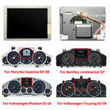 Speedometer Cluster LCD for 2004 -2010 Porsche Cayenne / Bentley Continental / Phaeton / Touareg LQ050A5AG03