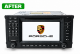 LCD Replacement Repair Service for 2003-2006 Porsche 955 Cayenne PCM E1 Navigation Radio