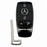 OEM Mercedes Benz AMG Black Keyless Remote Fob Uncut New Key NBGDM3