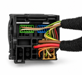 Original Volkswagen VW Audi 40-Pin Quadlock Radio Wiring Harness Connector Pigtail RC OEM