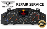 Repair Service for Bentley Continental GT Flying Spur Instrument Cluster 2004 - 2010