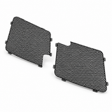 Front Speaker Mesh Grille Cover Left Right for Honda Goldwing GL1500 1988-00 Black
