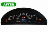 REPAIR SERVICE for MERCEDES BENZ W220 W215 R230 INSTRUMENT GAUGE CLUSTER ILLUMINATION BACK LIGHTING
