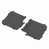Front Speaker Mesh Grille Cover Left Right for Honda Goldwing GL1500 1988-00 Black
