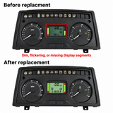 LCD Information Display for John Deere Instrument Gauge Panel BIF 6000 Series 6320 6430 7320