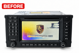 LCD Replacement Repair Service for 2003-2006 Porsche 955 Cayenne PCM E1 Navigation Radio