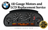 Stepper Gauge Motor Repair Service for BMW E39 5-Series E53 X5 E38 7-Series Instrument Speedometer Cluster