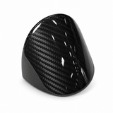 Real Carbon Fiber Dashboard Stopwatch Compass Cover Clock for Porsche 911 992