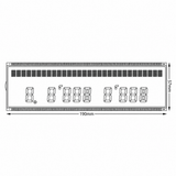 LCD Display Screen for Carrier Transicold Vector 1800 X2 2100 2500 91-00312-02