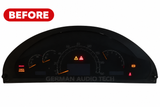 REPAIR SERVICE for MERCEDES BENZ W220 W215 R230 INSTRUMENT GAUGE CLUSTER ILLUMINATION BACK LIGHTING