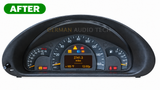 Display Repair Service for 2001-04 Mercedes-Benz W203 Instrument Speedometer Cluster