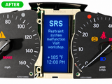 Display Repair Service for Mercedes Benz 2005-07 W203 C240 C320 C32 AMG Instrument Speedometer Cluster