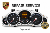 Repair Service for 2003 2004 Porsche Cayenne V6 Instrument Speedometer Cluster