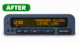 Pixel Repair Service for 1998 - 2003 SAAB 93 SID2 Information Display Radio Clock
