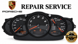 PIXEL DISPLAY REPAIR SERVICE for PORSCHE 996 911 CARRERA 4S TURBO INSTRUMENT SPEEDOMETER CLUSTER