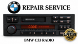 REPAIR SERVICE for BMW E36 3-Series M3 ALPINE C33 C43 RADIO STEREO CASSETTE