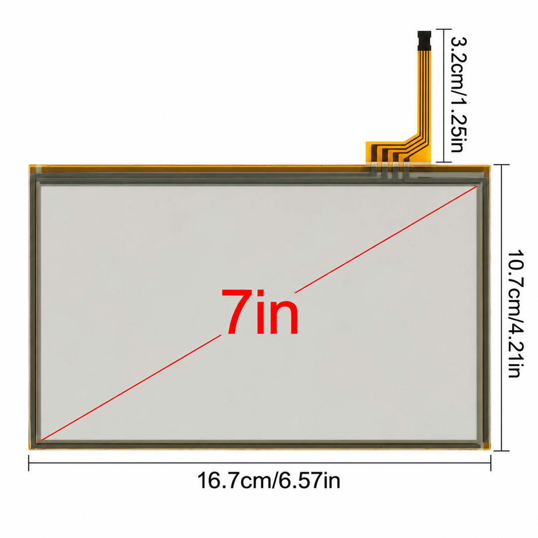 New Digitizer Touch Screen Glass for 2006-09 LEXUS is250 is350 isF Navigation Radio Climate
